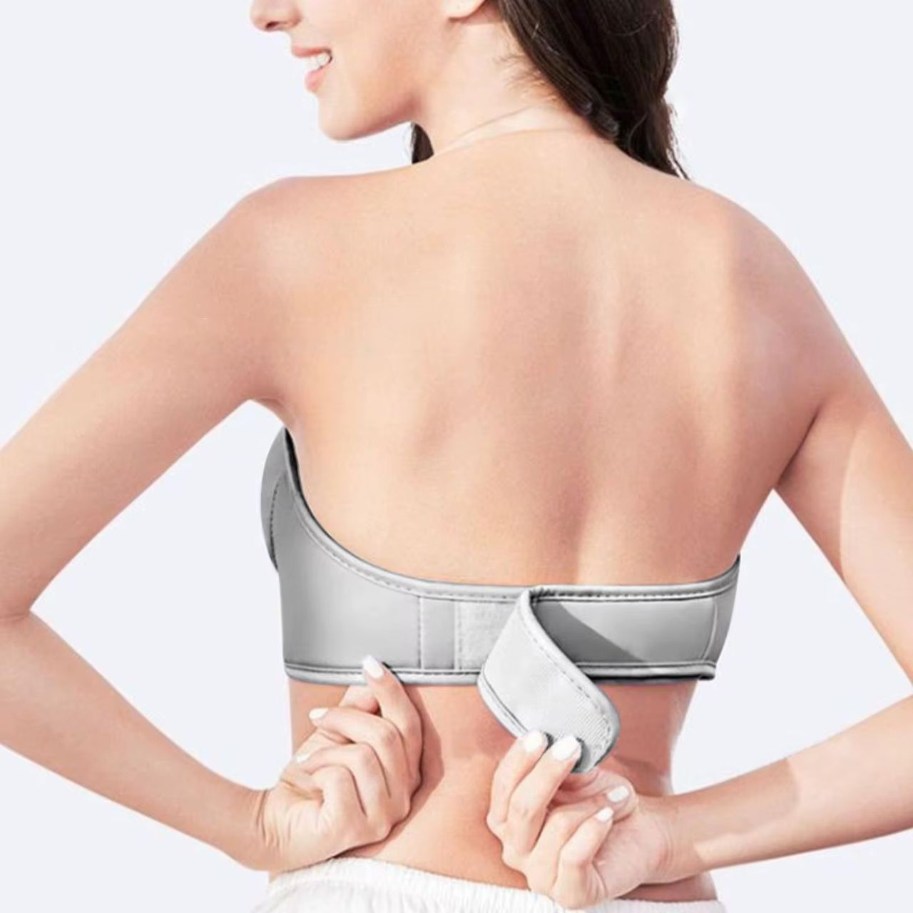 "Système de Massage Poitrine Chauffant & Vibrant"