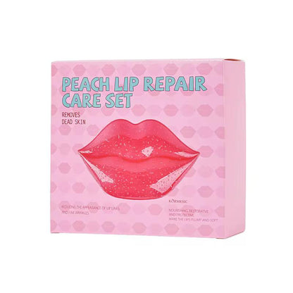 Kit Réparateur Lèvres à la Pêche (4-en-1) — Pour des Lèvres Roses et Douces