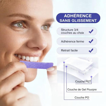 Kit Sourire Éclatant - Bandes de Blanchiment