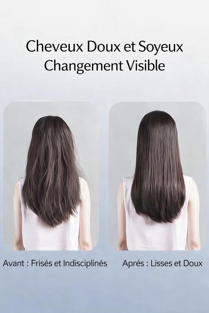 La première brosse lissante 2-en-1 sans fil