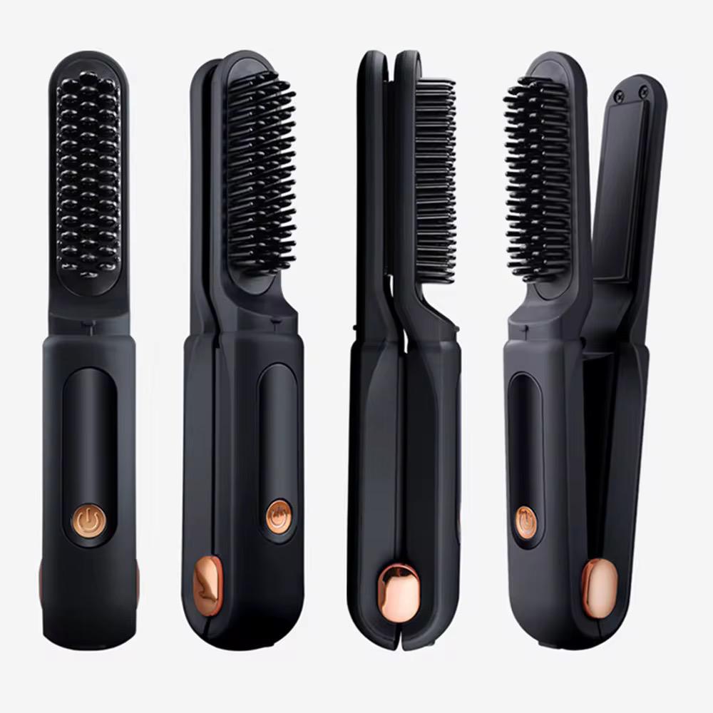 La première brosse lissante 2-en-1 sans fil
