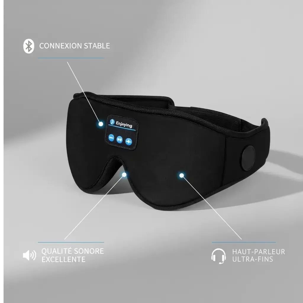 Le Masque de Sommeil Bluetooth 3D SUNEFA